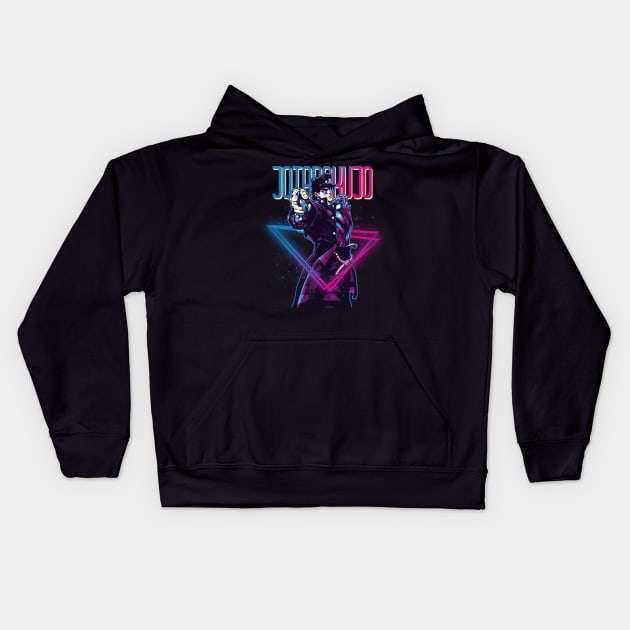 jotaro Kids Hoodie by Retrostyle